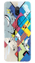 Modern Art Case for Redmi 8a Dual (Design No. 235)