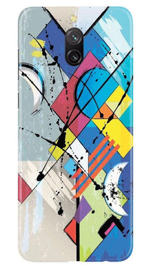 Modern Art Mobile Back Case for Redmi 8a Dual (Design - 235)