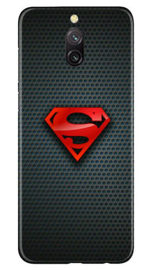 Superman Mobile Back Case for Redmi 8a Dual (Design - 247)