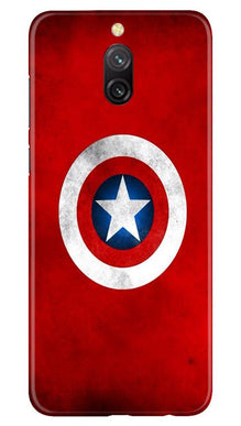 Captain America Mobile Back Case for Redmi 8a Dual (Design - 249)