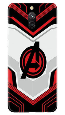 Avengers2 Mobile Back Case for Redmi 8a Dual (Design - 255)
