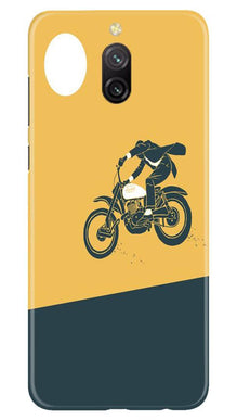 Bike Lovers Mobile Back Case for Redmi 8a Dual (Design - 256)