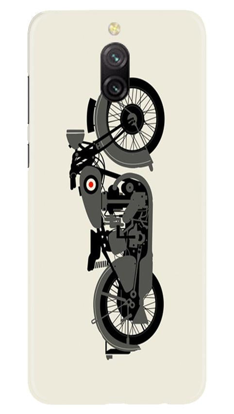MotorCycle Case for Redmi 8a Dual (Design No. 259)