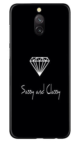 Sassy and Classy Case for Redmi 8a Dual (Design No. 264)