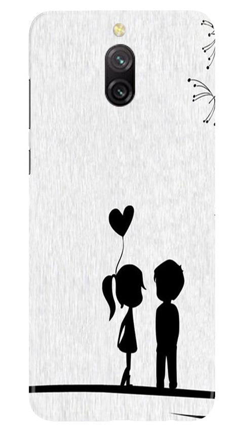 Cute Kid Couple Case for Redmi 8a Dual (Design No. 283)