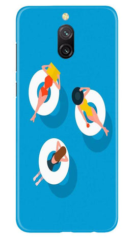 Girlish Mobile Back Case for Redmi 8a Dual (Design - 306)