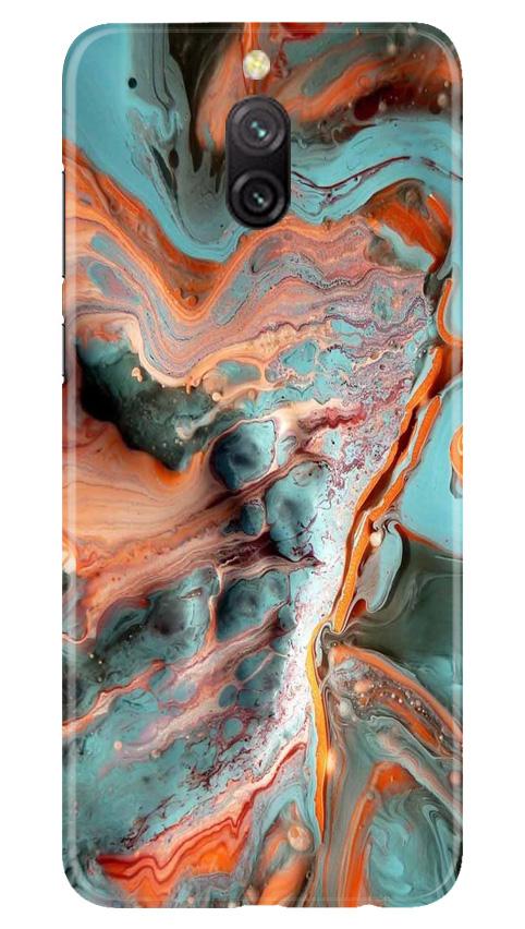 Marble Texture Mobile Back Case for Redmi 8a Dual (Design - 309)