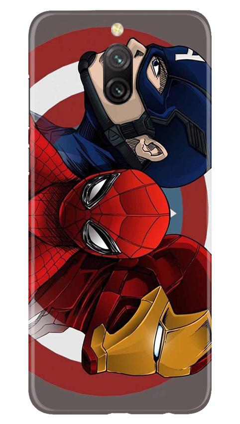 Superhero Mobile Back Case for Redmi 8a Dual (Design - 311)