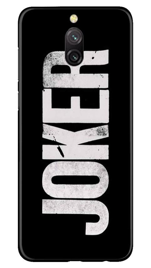 Joker Mobile Back Case for Redmi 8a Dual (Design - 327)