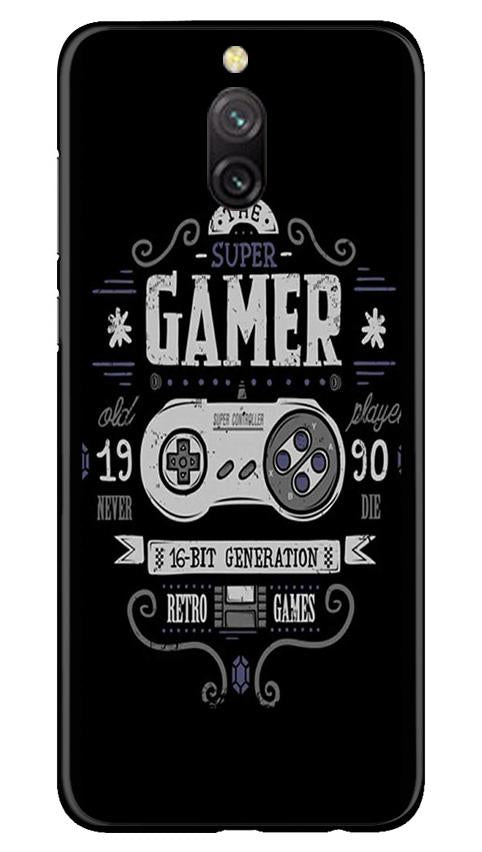 Gamer Mobile Back Case for Redmi 8a Dual (Design - 330)