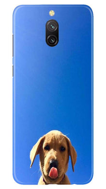 Dog Mobile Back Case for Redmi 8a Dual (Design - 332)