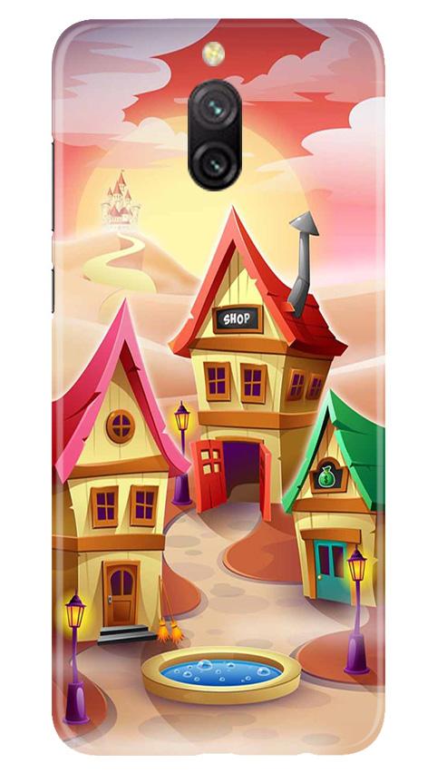 Sweet Home Mobile Back Case for Redmi 8a Dual (Design - 338)