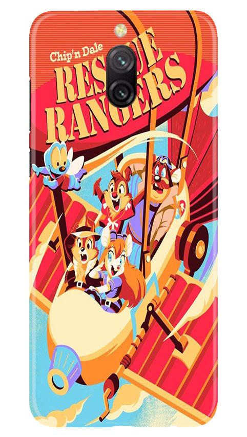 Rescue Rangers Mobile Back Case for Redmi 8a Dual (Design - 341)
