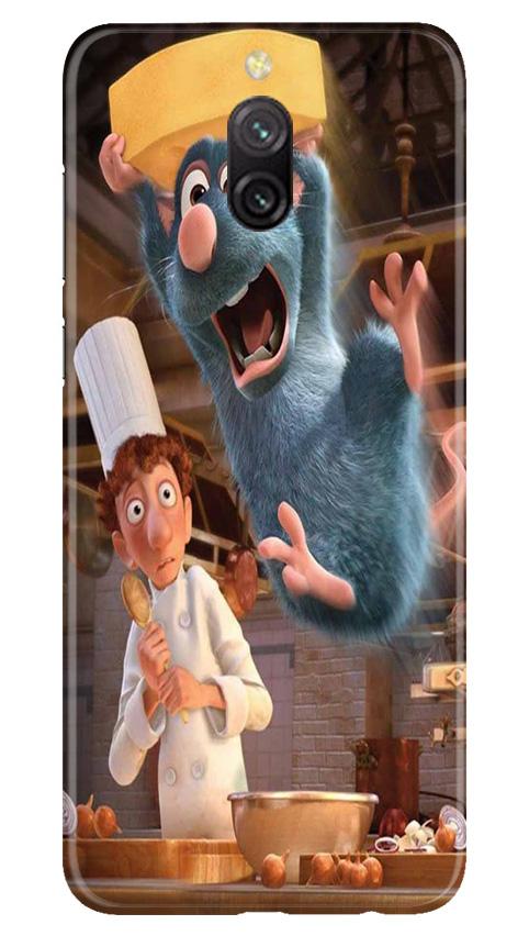 Ratatouille Mobile Back Case for Redmi 8a Dual (Design - 347)