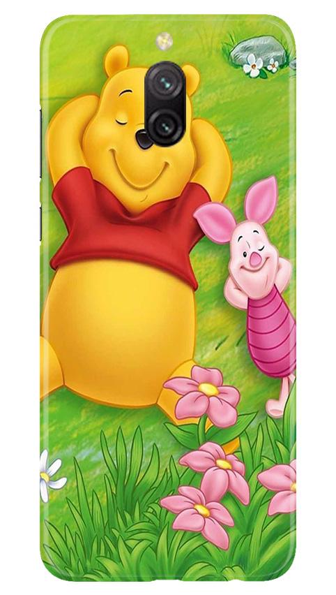 Winnie The Pooh Mobile Back Case for Redmi 8a Dual (Design - 348)
