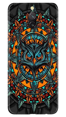 Owl Mobile Back Case for Redmi 8a Dual (Design - 360)