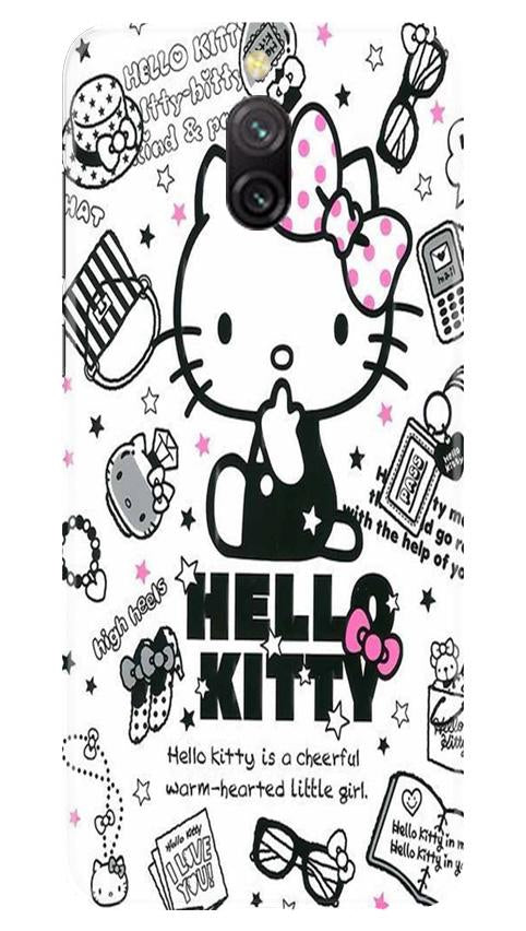 Hello Kitty Mobile Back Case for Redmi 8a Dual (Design - 361)