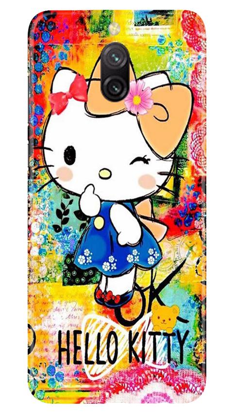 Hello Kitty Mobile Back Case for Redmi 8a Dual (Design - 362)
