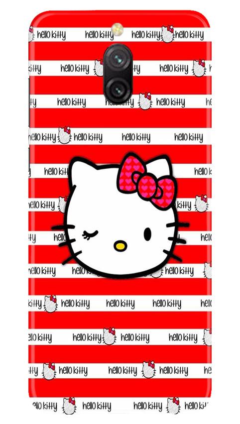 Hello Kitty Mobile Back Case for Redmi 8a Dual (Design - 364)
