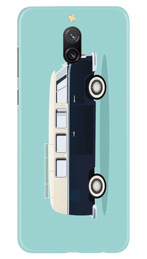 Travel Bus Mobile Back Case for Redmi 8a Dual (Design - 379)