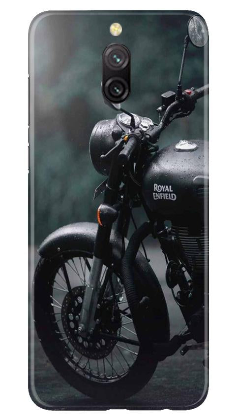 Royal Enfield Mobile Back Case for Redmi 8a Dual (Design - 380)