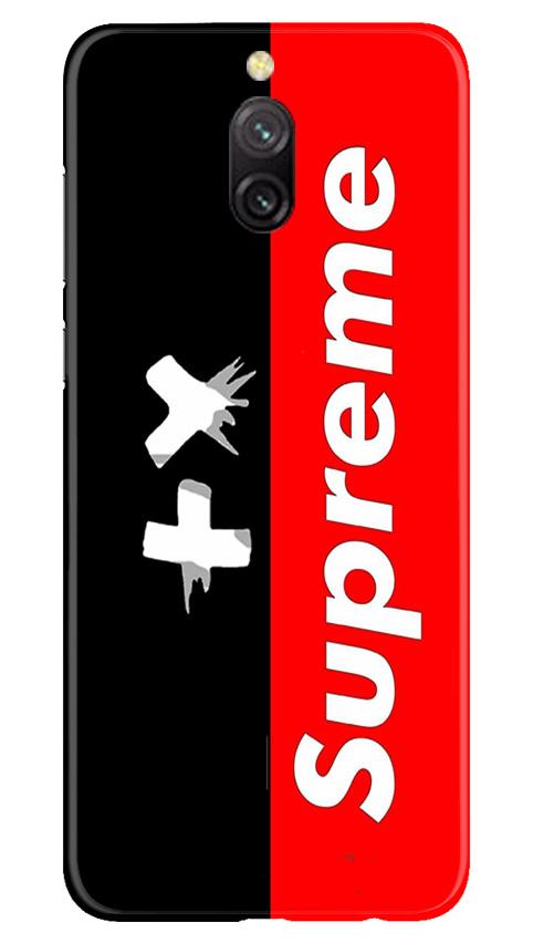 Supreme Mobile Back Case for Redmi 8a Dual (Design - 389)