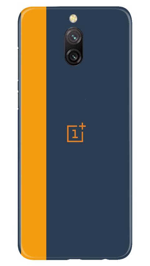Oneplus Logo Mobile Back Case for Redmi 8a Dual (Design - 395)