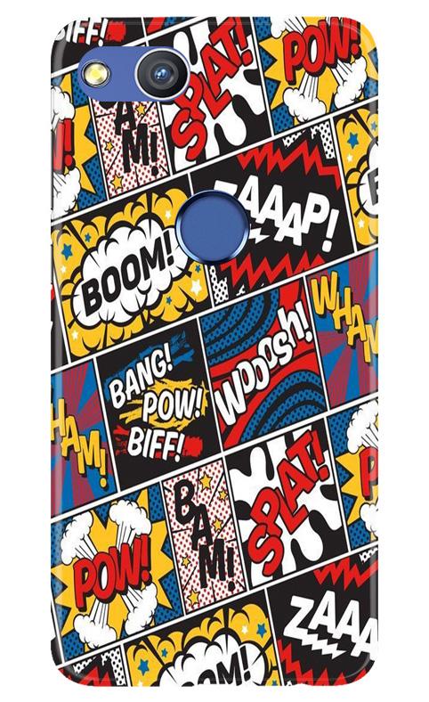 Boom Mobile Back Case for Honor 8 Lite (Design - 302)