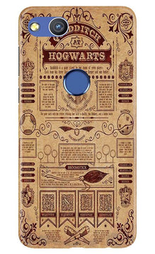 Hogwarts Mobile Back Case for Honor 8 Lite (Design - 304)