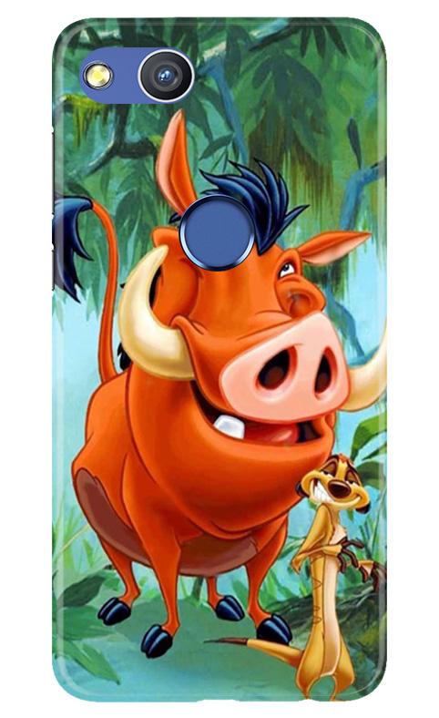 Timon and Pumbaa Mobile Back Case for Honor 8 Lite (Design - 305)