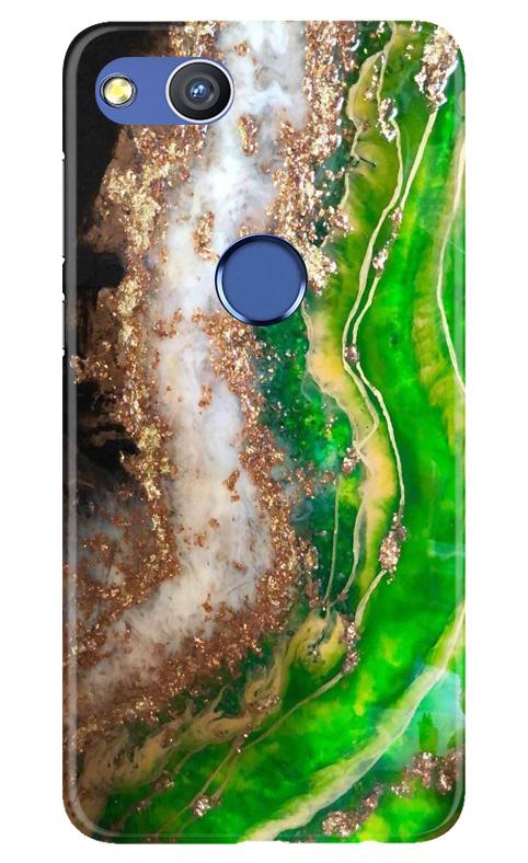 Marble Texture Mobile Back Case for Honor 8 Lite (Design - 307)