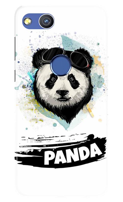 Panda Mobile Back Case for Honor 8 Lite (Design - 319)