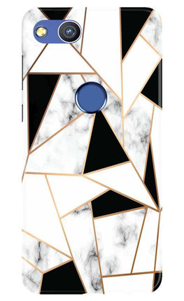 Marble Texture Mobile Back Case for Honor 8 Lite (Design - 322)