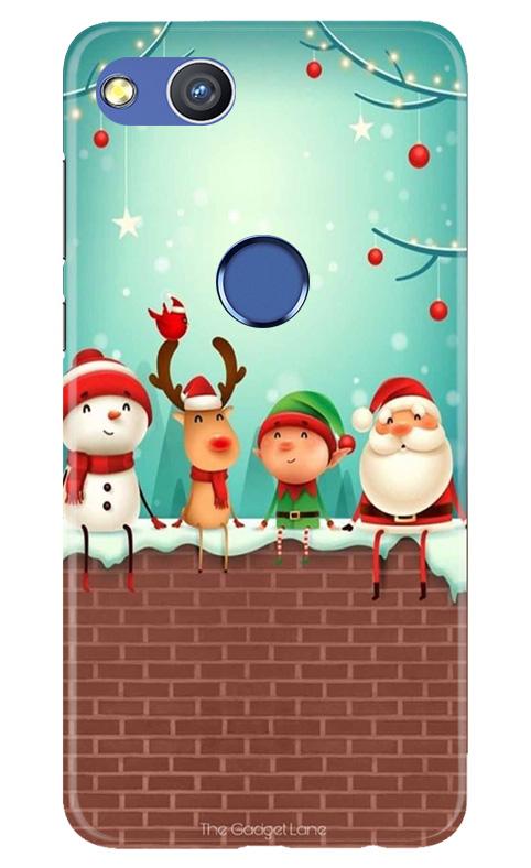 Santa Claus Mobile Back Case for Honor 8 Lite (Design - 334)