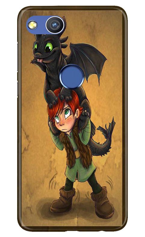Dragon Mobile Back Case for Honor 8 Lite (Design - 336)