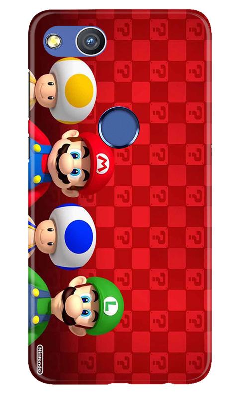 Mario Mobile Back Case for Honor 8 Lite (Design - 337)