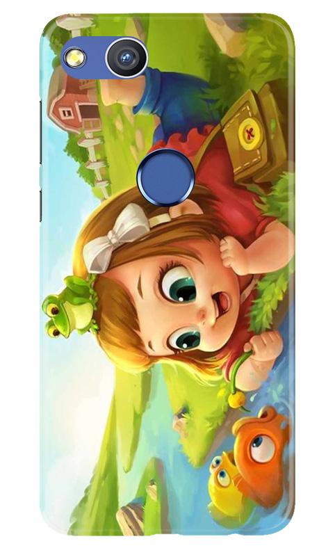 Baby Girl Mobile Back Case for Honor 8 Lite (Design - 339)