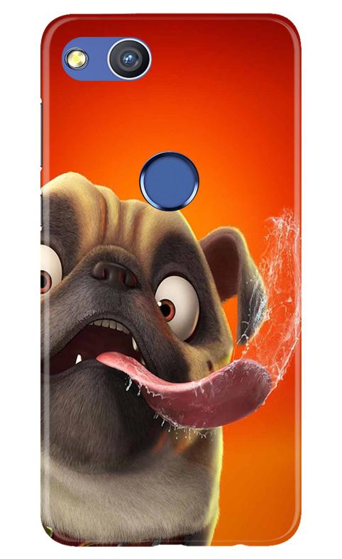 Dog Mobile Back Case for Honor 8 Lite (Design - 343)