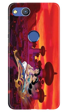 Aladdin Mobile Back Case for Honor 8 Lite (Design - 345)