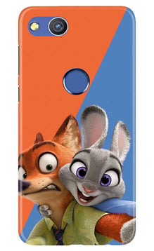 Cartoon Mobile Back Case for Honor 8 Lite (Design - 346)