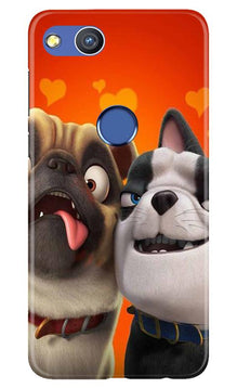 Dog Puppy Mobile Back Case for Honor 8 Lite (Design - 350)