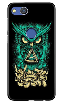 Owl Mobile Back Case for Honor 8 Lite (Design - 358)