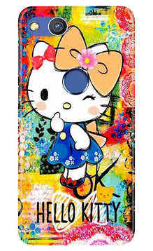 Hello Kitty Mobile Back Case for Honor 8 Lite (Design - 362)