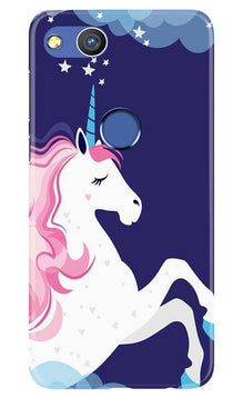 Unicorn Mobile Back Case for Honor 8 Lite (Design - 365)