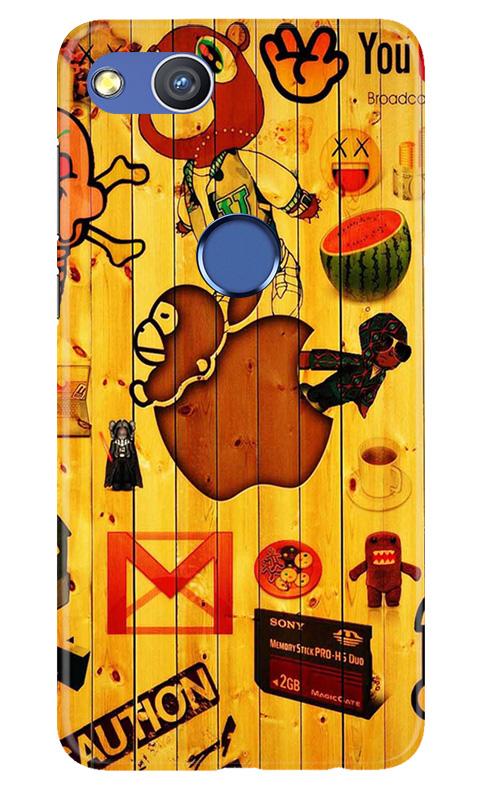 Wooden Texture Mobile Back Case for Honor 8 Lite (Design - 367)