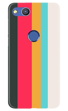 Color Pattern Mobile Back Case for Honor 8 Lite (Design - 369)
