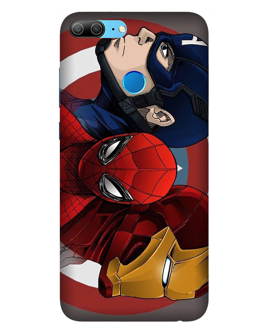 Superhero Mobile Back Case for Honor 9 Lite (Design - 311)