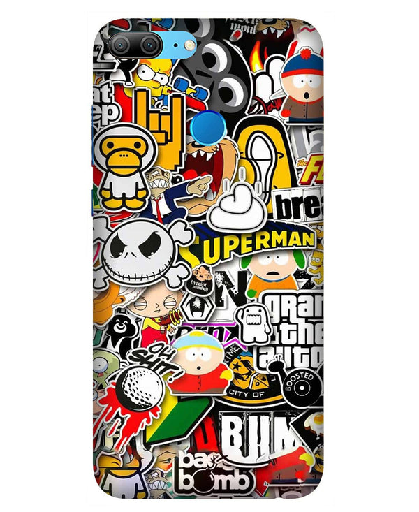 Designer Mobile Back Case for Honor 9 Lite (Design - 320)