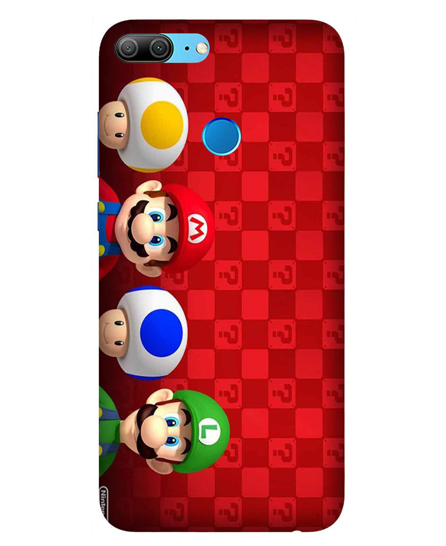 Mario Mobile Back Case for Honor 9 Lite (Design - 337)