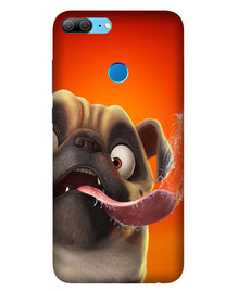 Dog Mobile Back Case for Honor 9 Lite (Design - 343)